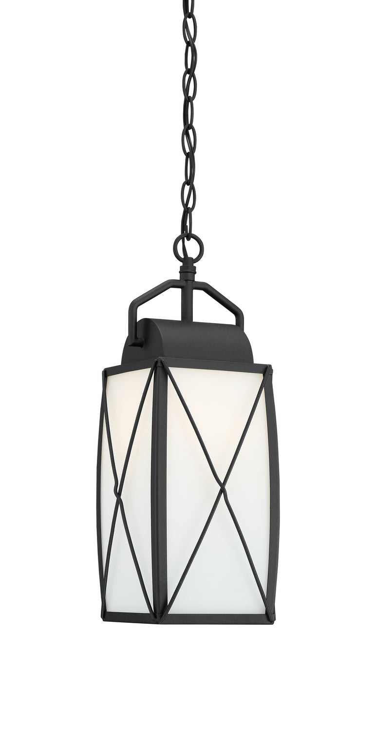 Designers Fountain 94694-BK Fairlington One Light Hanging Lantern Outdoor Black