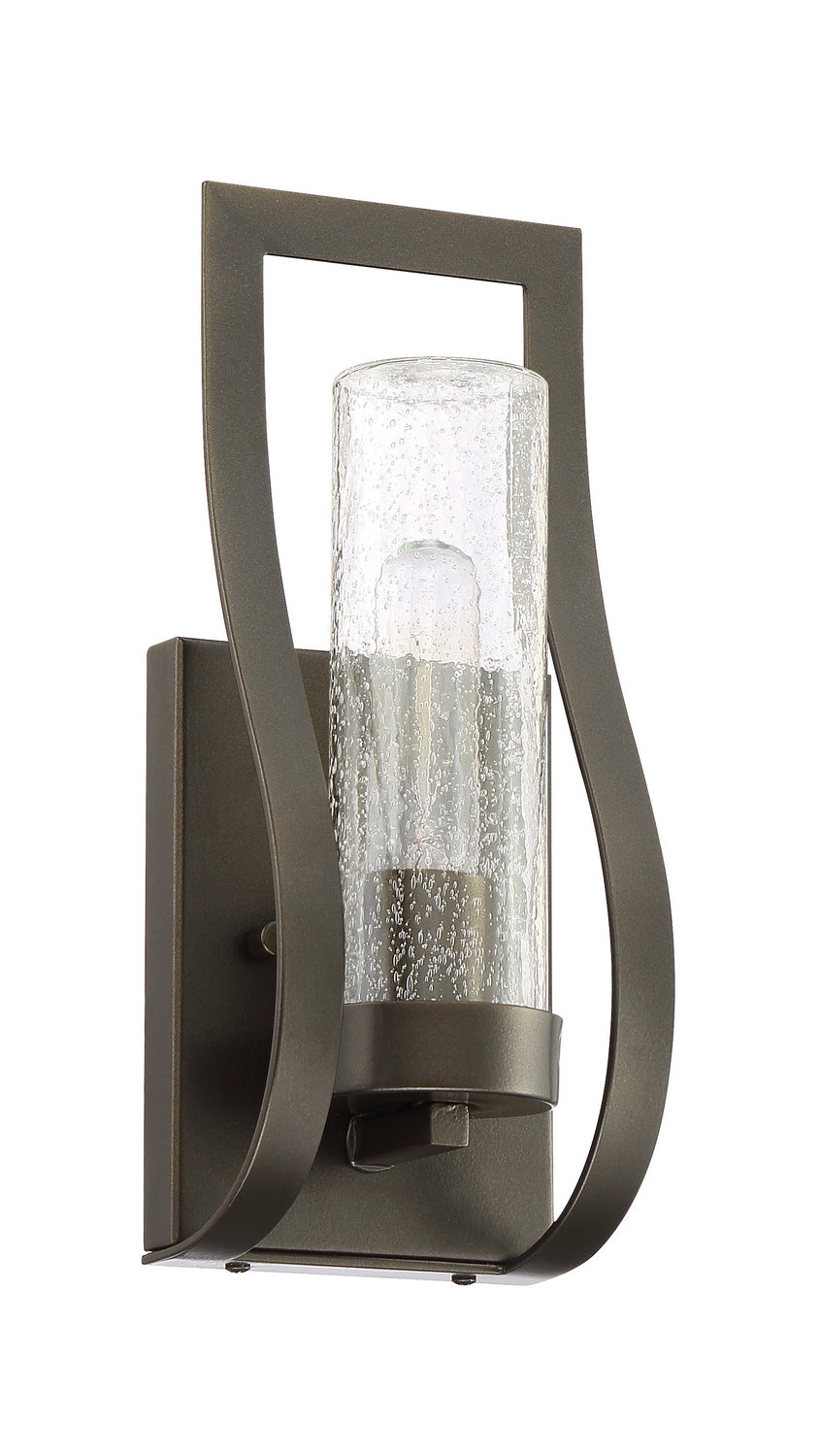 Designers Fountain 94891-BNB Weaver One Light Wall Lantern Outdoor Bronze / Dark
