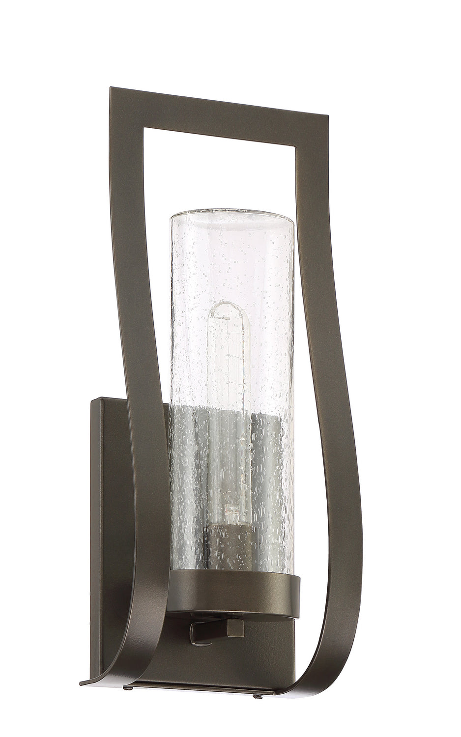 Designers Fountain 94892-BNB Weaver One Light Wall Lantern Outdoor Bronze / Dark