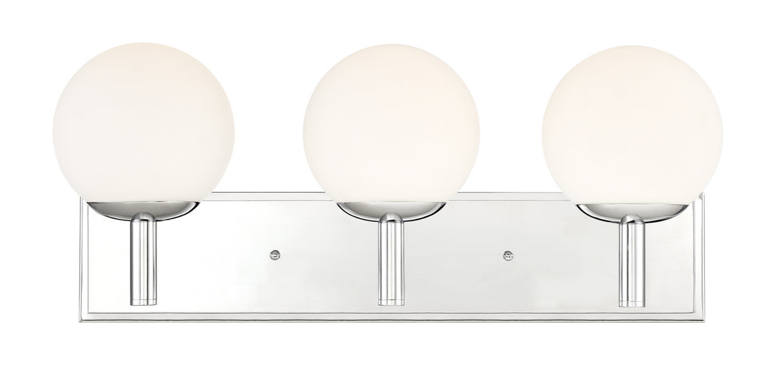 Designers Fountain Kelvin 95103-CH Bath Vanity Light 25 in. wide - Chrome