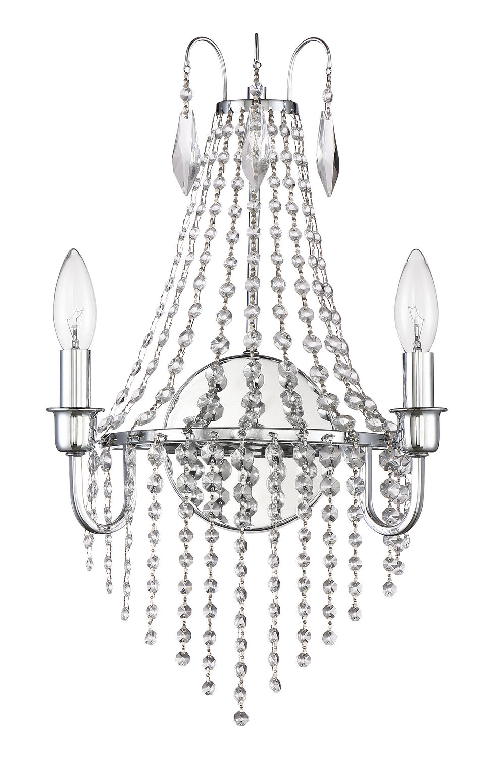 Designers Fountain Maisie 95302-CH Wall Light - Chrome