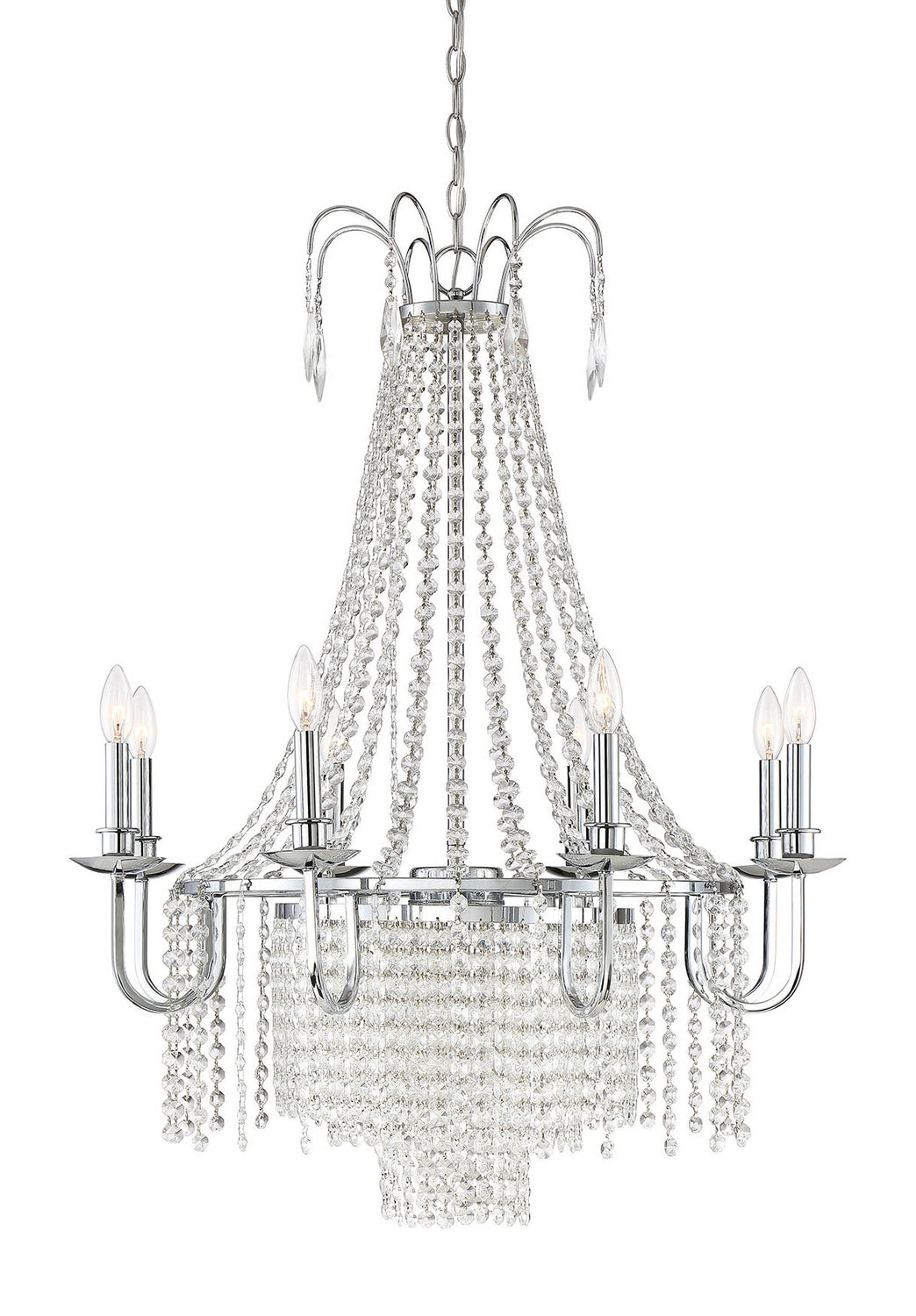 Designers Fountain Maisie 95388-CH Chandelier Light - Chrome