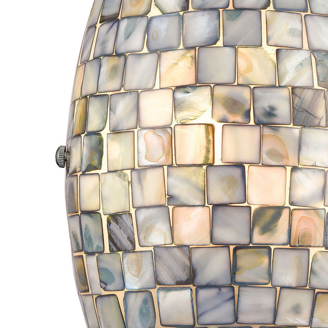 Elk Capri 10550/1 Wall Sconce Light - Satin Nickel