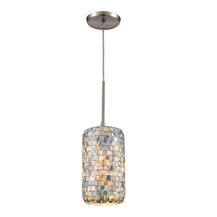 Elk Capri 10552/1 Pendant Light - Satin Nickel