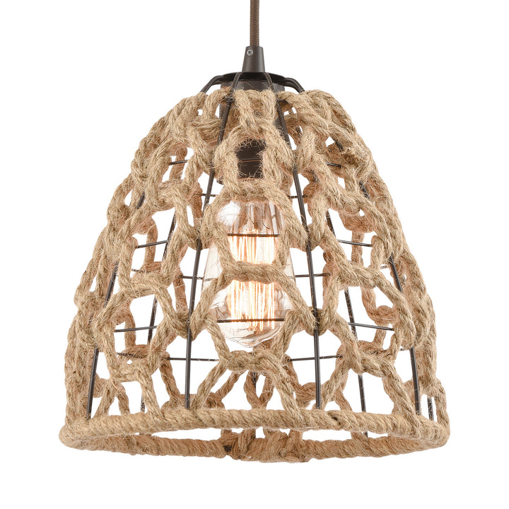 Elk Coastal Inlet 10709/1 Pendant Light - Oil Rubbed Bronze