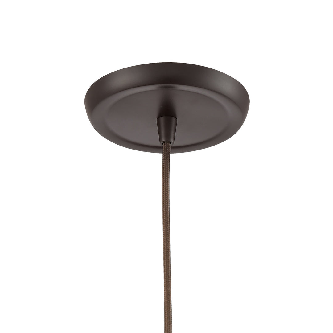 Elk Coastal Inlet 10709/1 Pendant Light - Oil Rubbed Bronze