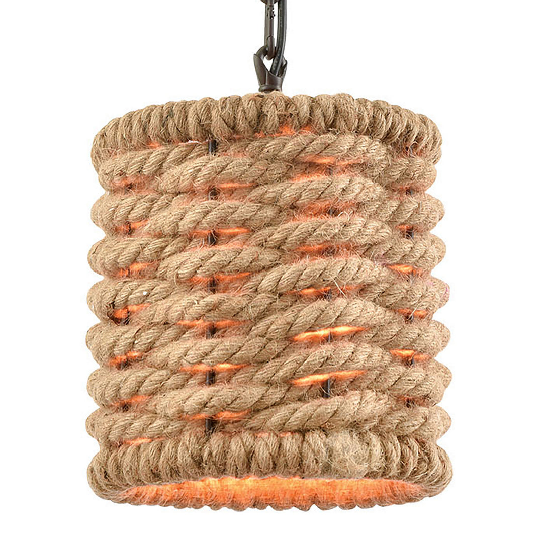 Elk Weaverton 10751/1 Pendant Light - Oil Rubbed Bronze
