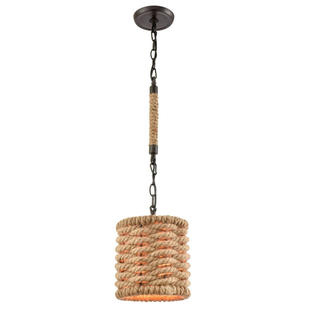 Elk Weaverton 10751/1 Pendant Light - Oil Rubbed Bronze