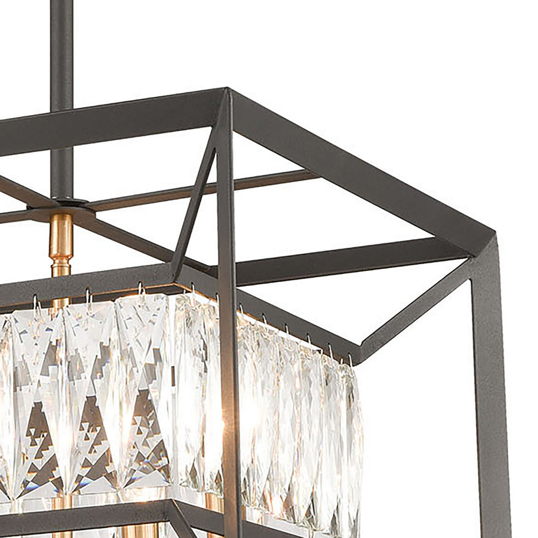 Elk Starlight 11184/4 Chandelier Light - Charcoal
