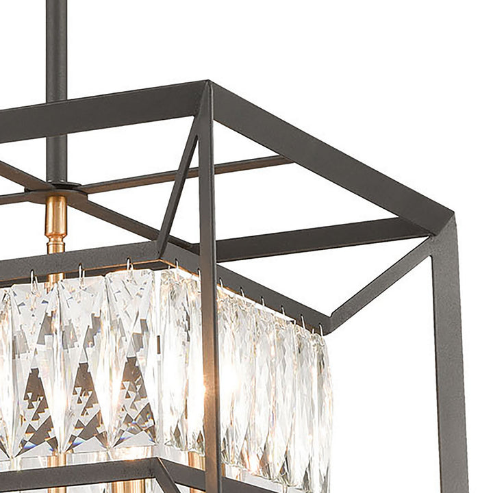 Elk Starlight 11184/4 Chandelier Light - Charcoal