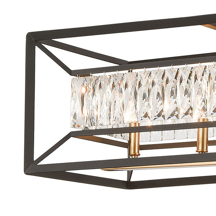 Elk Starlight 11186/6 Pendant Light - Charcoal