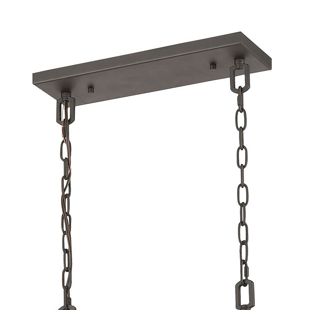 Elk Starlight 11186/6 Pendant Light - Charcoal