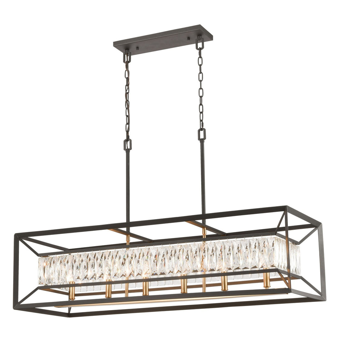 Elk Starlight 11186/6 Pendant Light - Charcoal