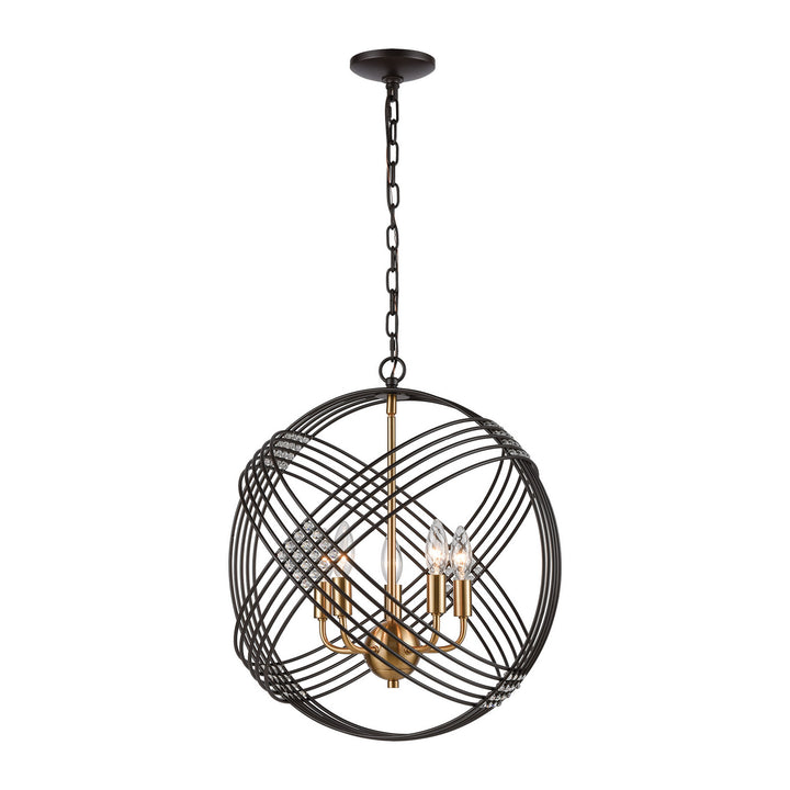 Elk Concentric 11193/5 Chandelier Light - Oil Rubbed Bronze