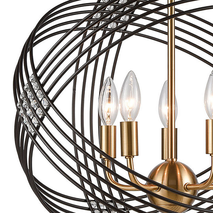 Elk Concentric 11193/5 Chandelier Light - Oil Rubbed Bronze
