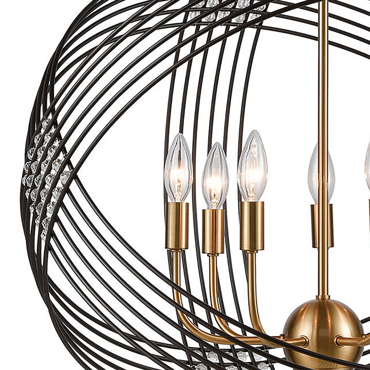 Elk Concentric 11194/7 Chandelier Light - Oil Rubbed Bronze