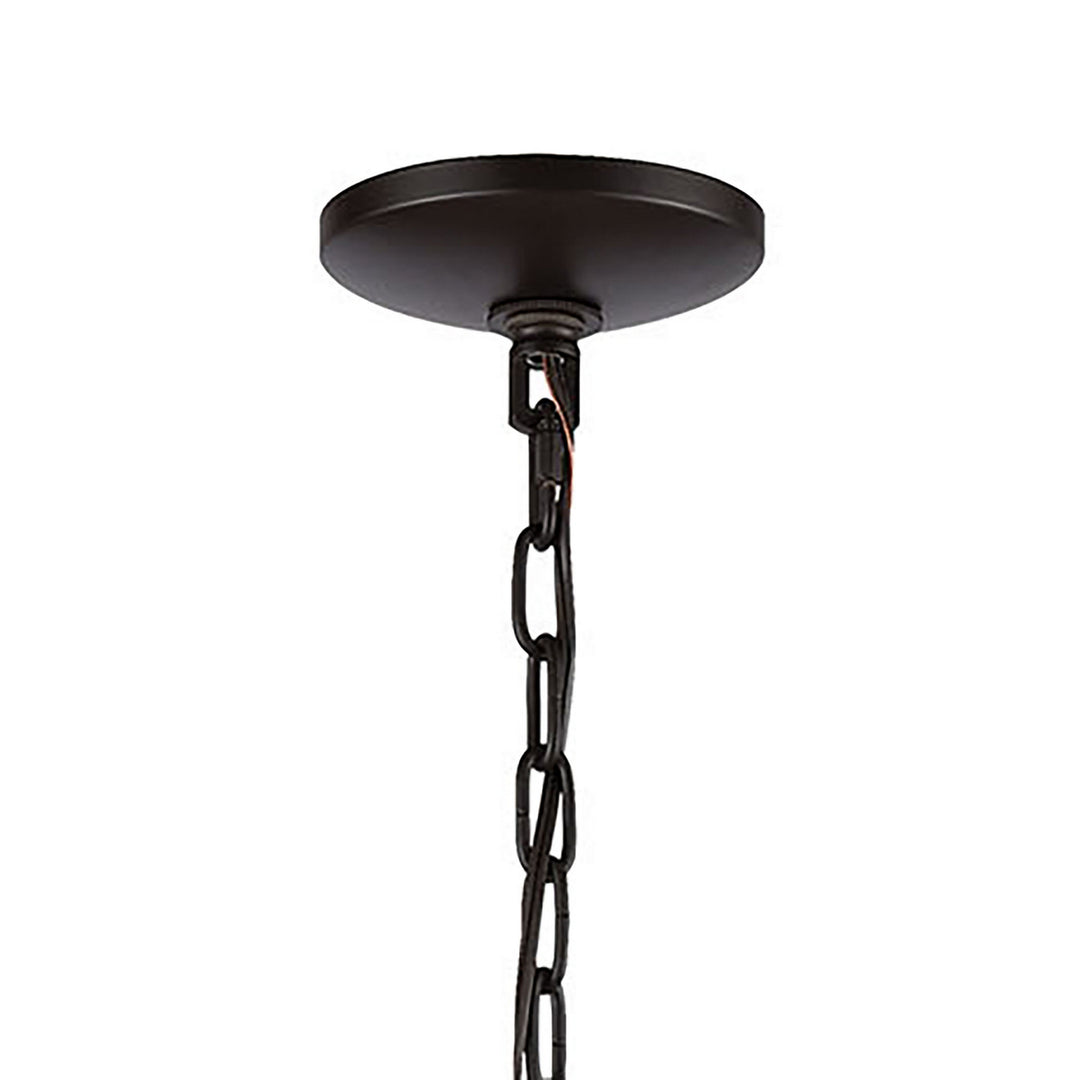 Elk Concentric 11194/7 Chandelier Light - Oil Rubbed Bronze