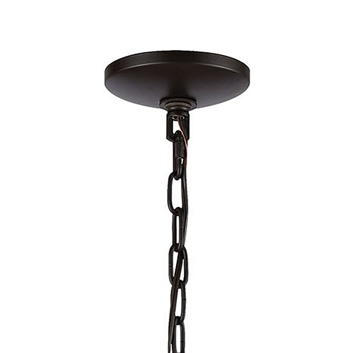 Elk Concentric 11194/7 Chandelier Light - Oil Rubbed Bronze