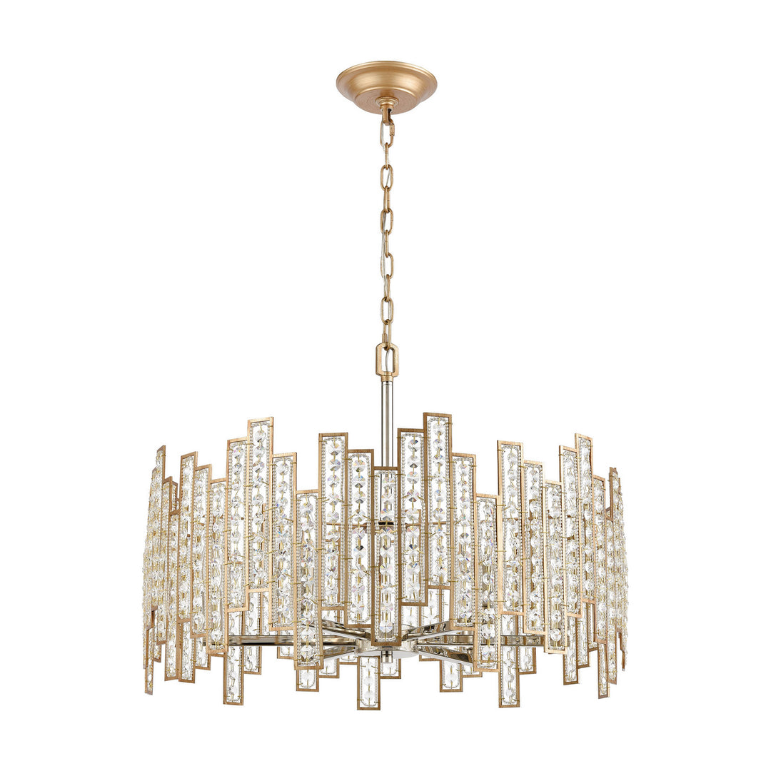 Elk Equilibrium 12135/6 Chandelier Light - Polished Nickel
