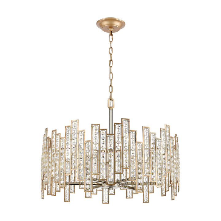 Elk Equilibrium 12135/6 Chandelier Light - Polished Nickel