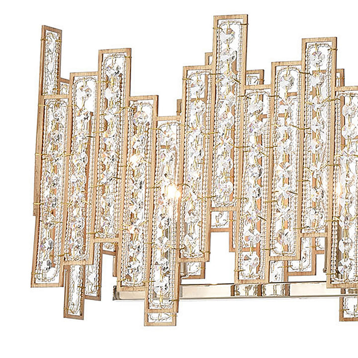 Elk Equilibrium 12136/5 Pendant Light - Polished Nickel