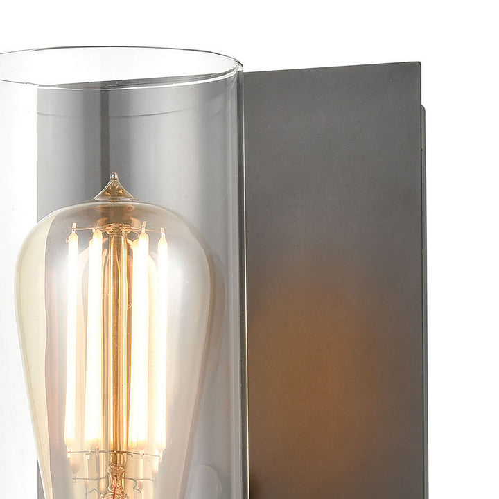 Elk Bergenline 12140/1 Wall Sconce Light - Matte Black