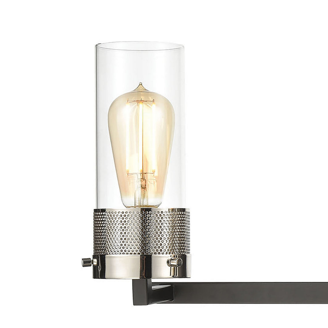 Elk Bergenline 12142/3 Bath Vanity Light 23 in. wide - Matte Black