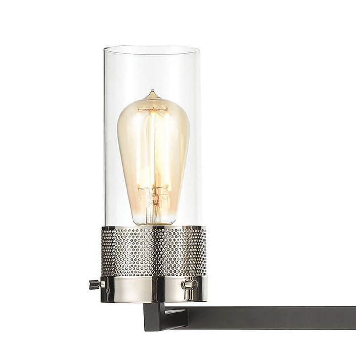 Elk Bergenline 12142/3 Bath Vanity Light 23 in. wide - Matte Black