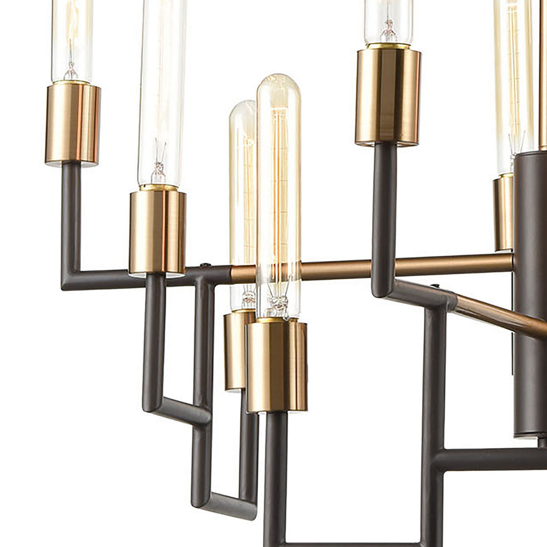Elk Congruency 12207/12 Chandelier Light - Oil Rubbed Bronze