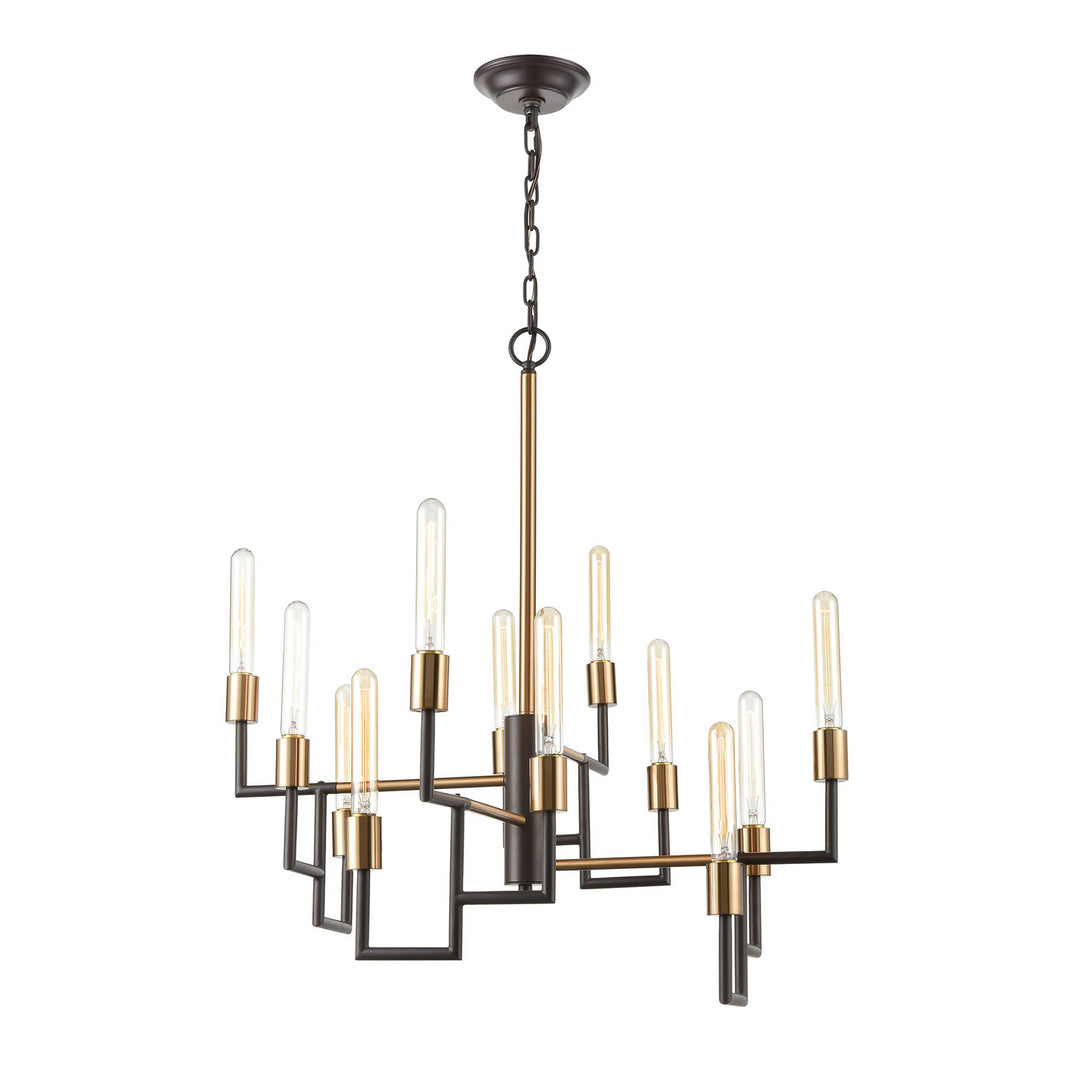 Elk Congruency 12207/12 Chandelier Light - Oil Rubbed Bronze