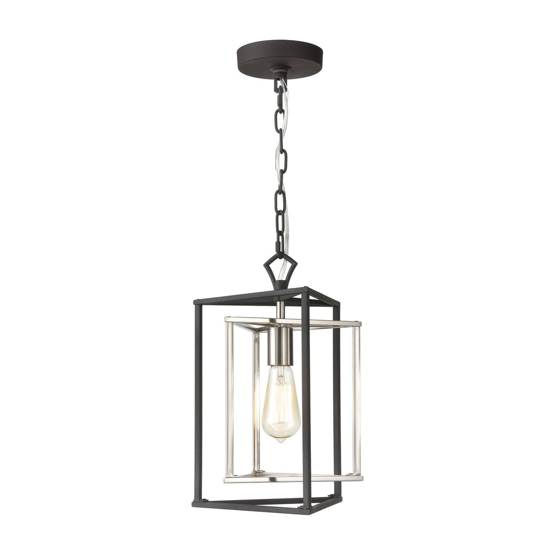 Elk Salinger 12234/1 Pendant Light - Charcoal