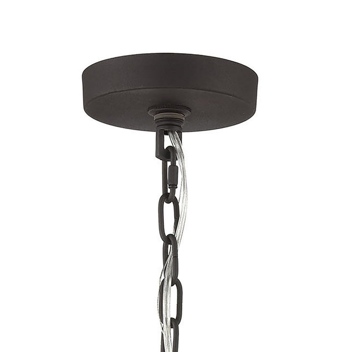 Elk Salinger 12234/1 Pendant Light - Charcoal