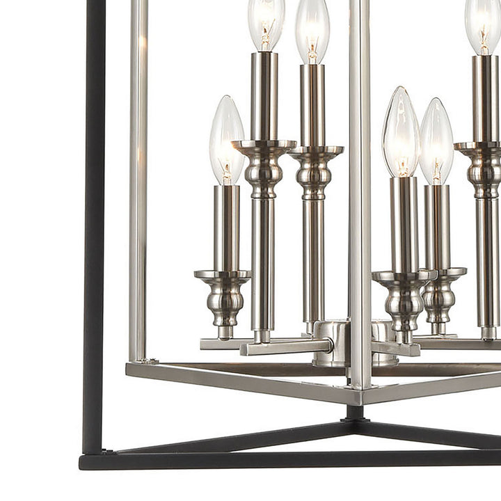 Elk Salinger 12236/6 Pendant Light - Charcoal