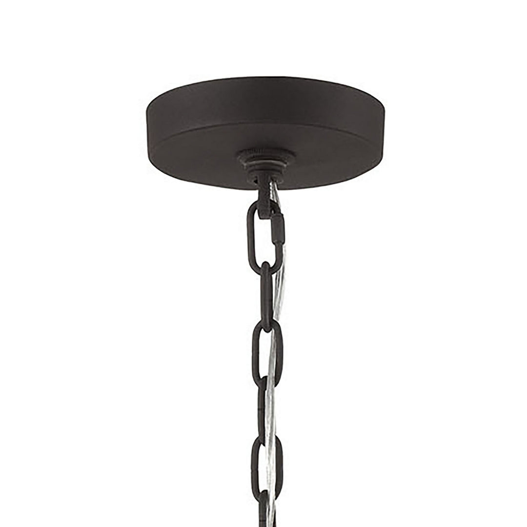 Elk Salinger 12236/6 Pendant Light - Charcoal