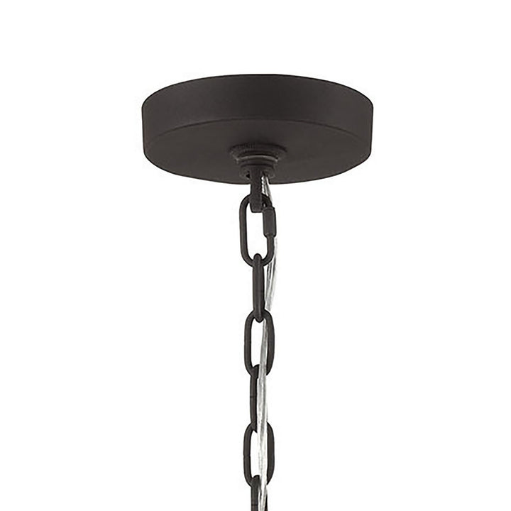 Elk Salinger 12236/6 Pendant Light - Charcoal
