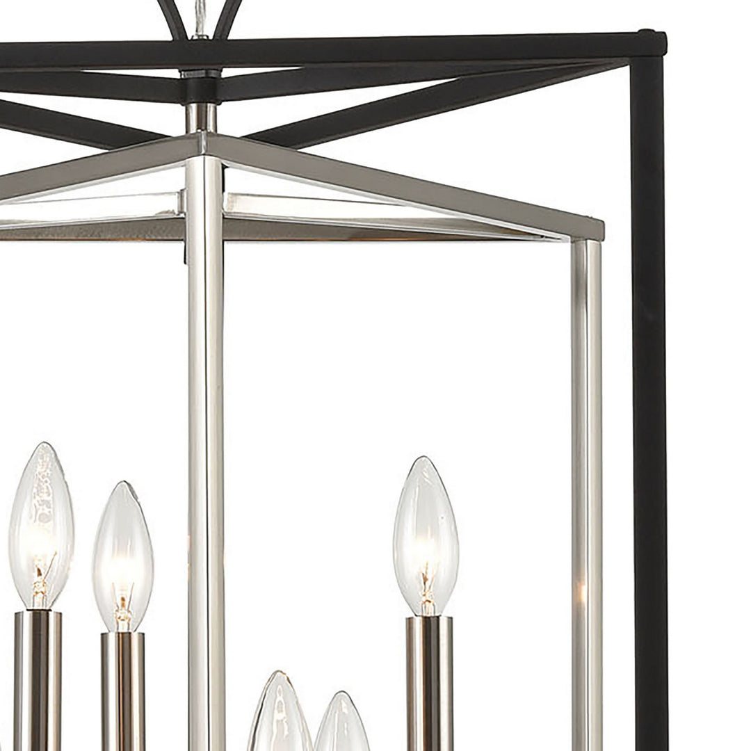 Elk Salinger 12236/6 Pendant Light - Charcoal