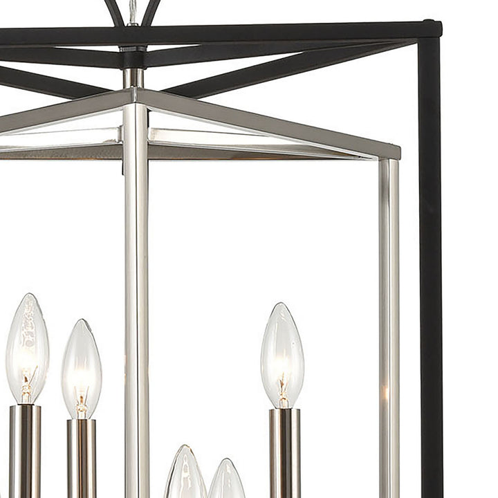 Elk Salinger 12236/6 Pendant Light - Charcoal