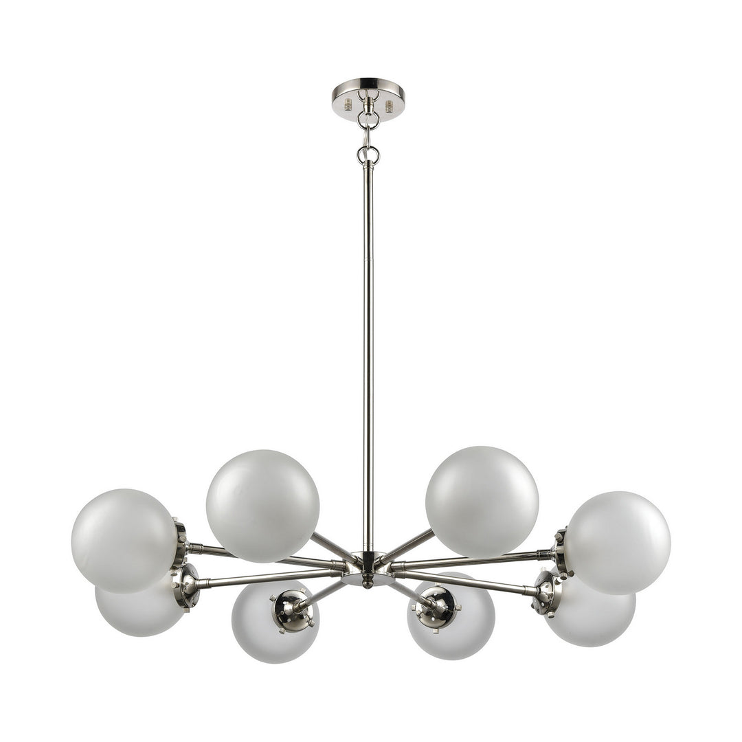 Elk Boudreaux 15368/8 Chandelier Light - Polished Nickel