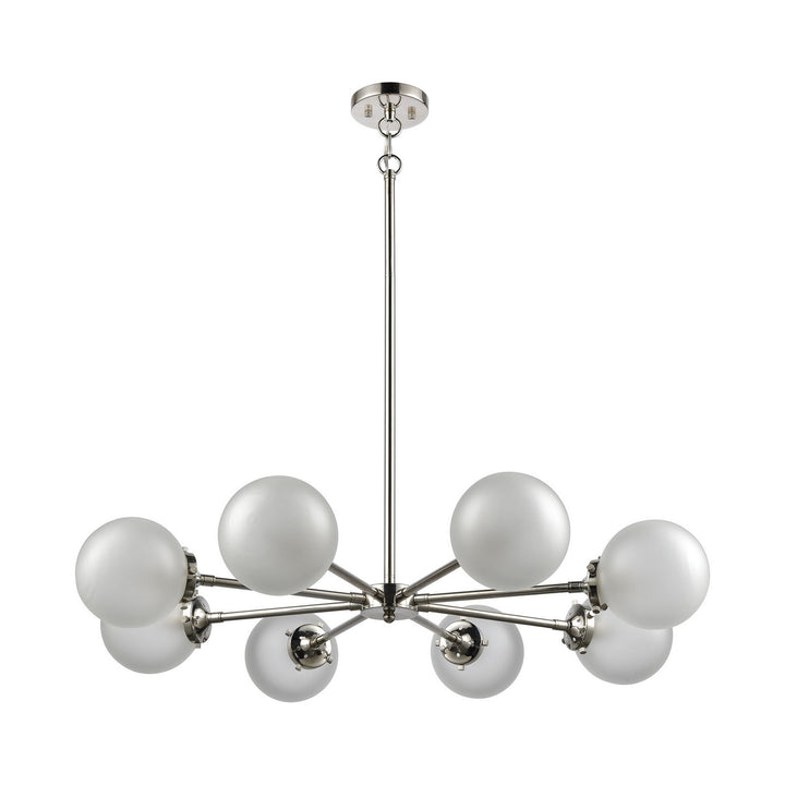 Elk Boudreaux 15368/8 Chandelier Light - Polished Nickel
