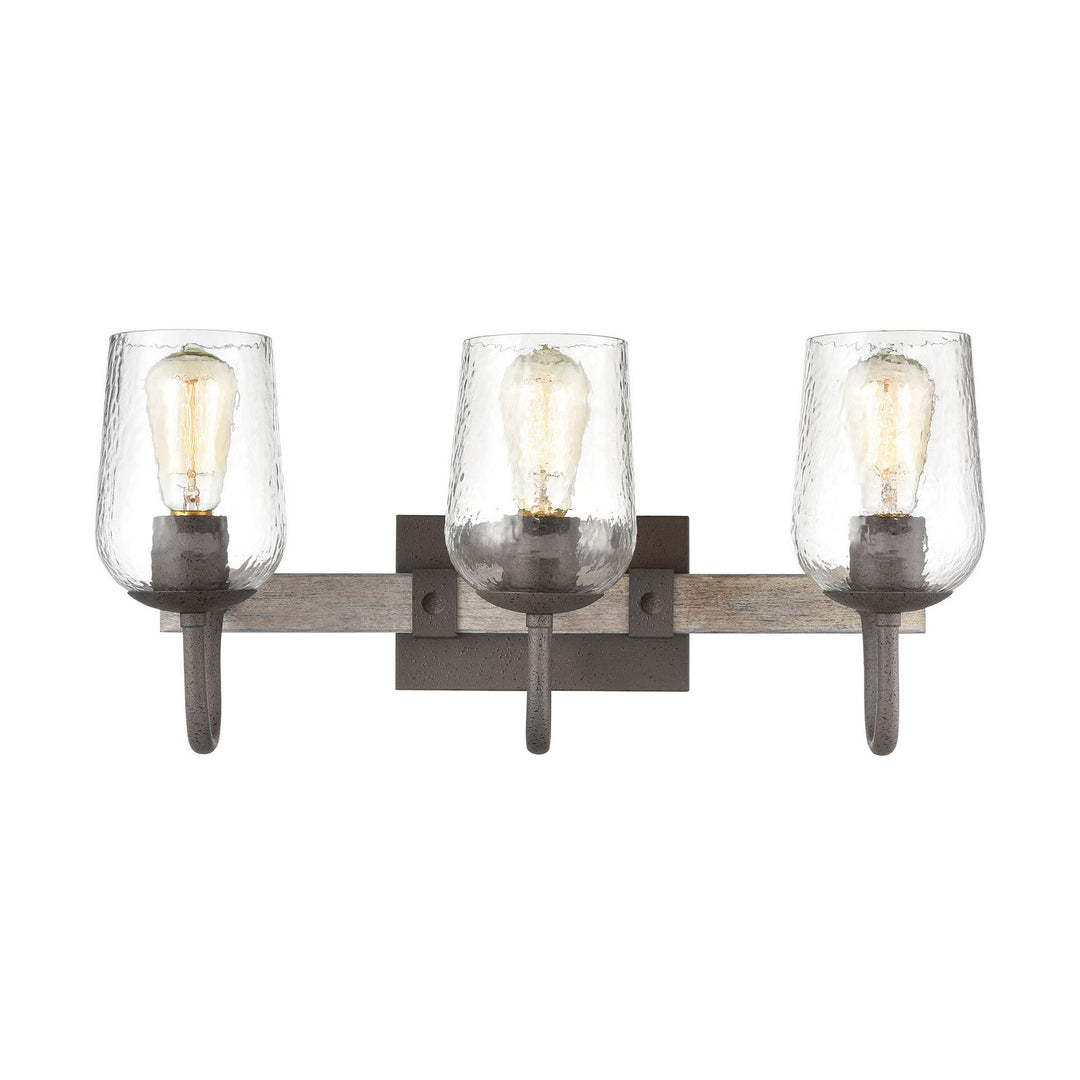 Elk Dillon 15372/3 Bath Vanity Light 22 in. wide - Vintage Rust
