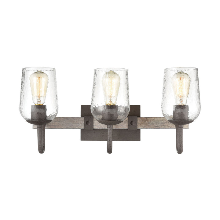Elk Dillon 15372/3 Bath Vanity Light 22 in. wide - Vintage Rust