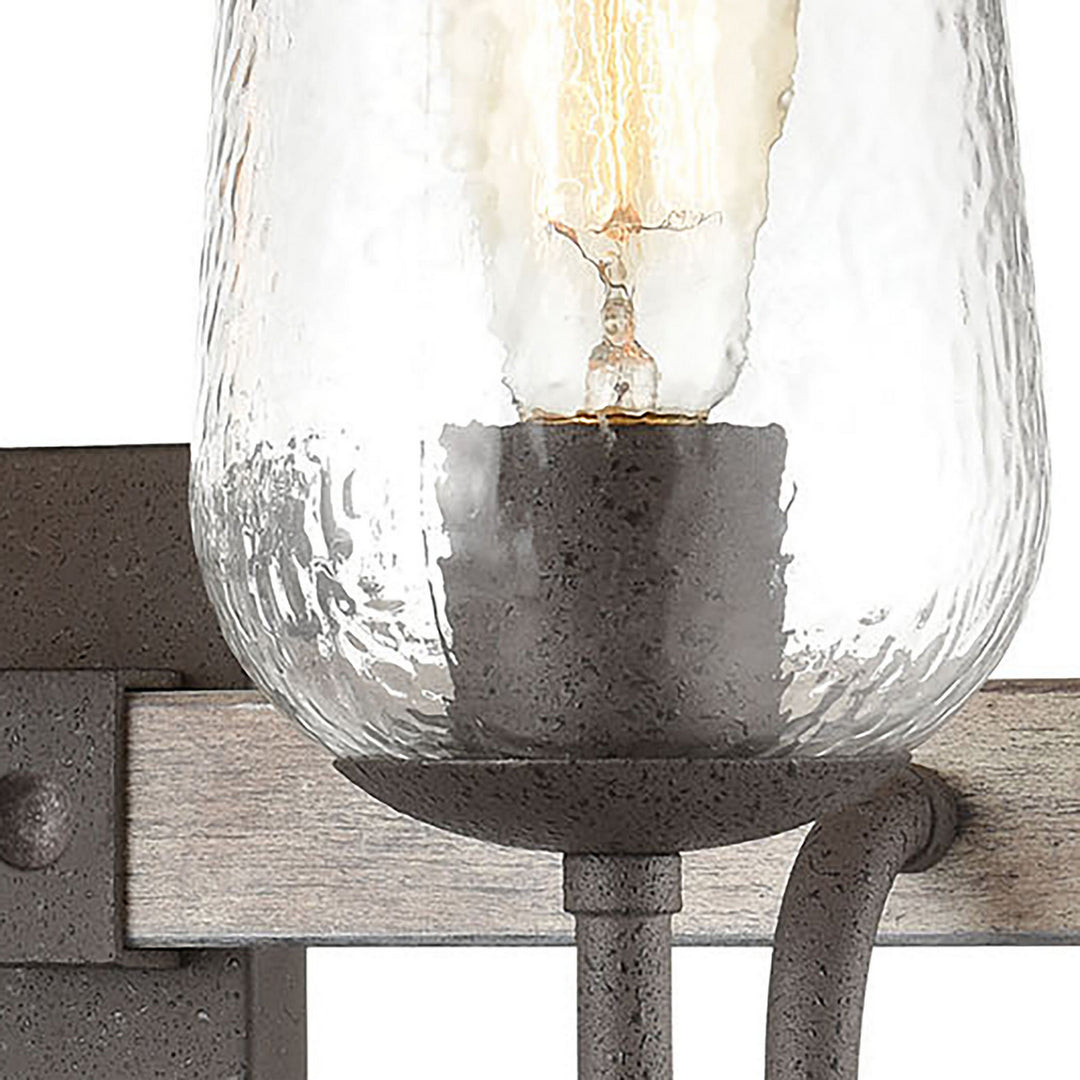 Elk Dillon 15372/3 Bath Vanity Light 22 in. wide - Vintage Rust