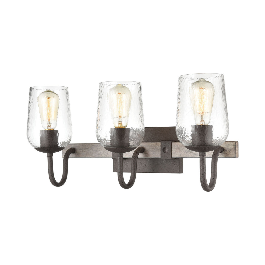 Elk Dillon 15372/3 Bath Vanity Light 22 in. wide - Vintage Rust