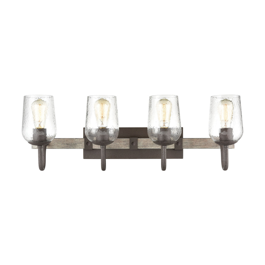 Elk Dillon 15373/4 Bath Vanity Light 30 in. wide - Vintage Rust