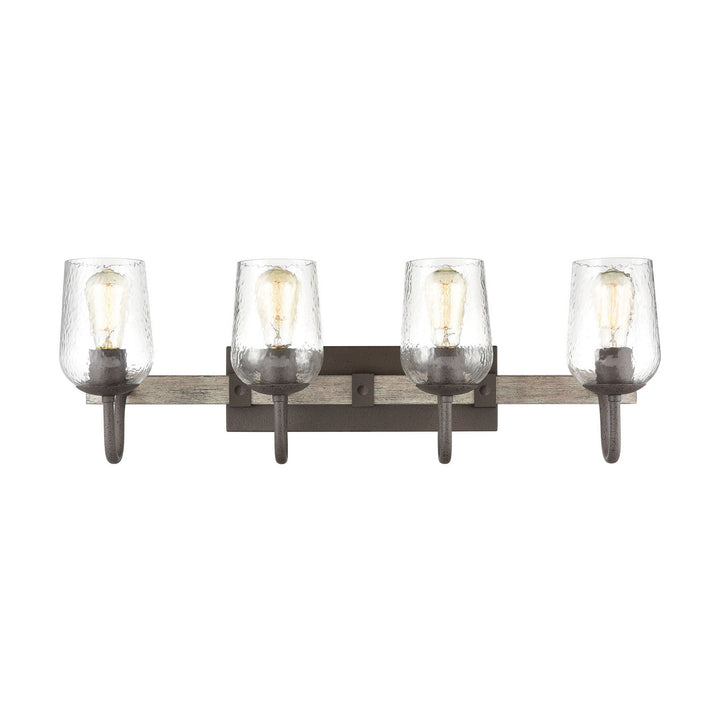 Elk Dillon 15373/4 Bath Vanity Light 30 in. wide - Vintage Rust