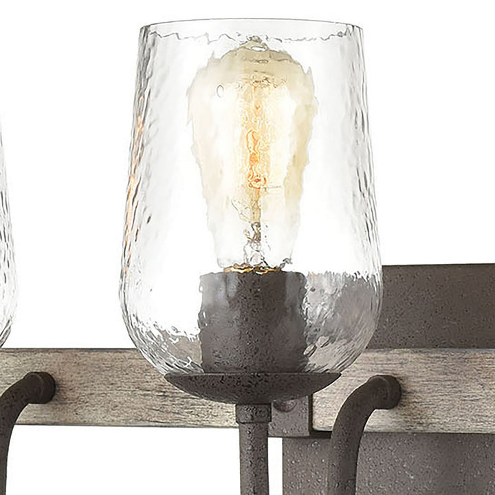 Elk Dillon 15373/4 Bath Vanity Light 30 in. wide - Vintage Rust