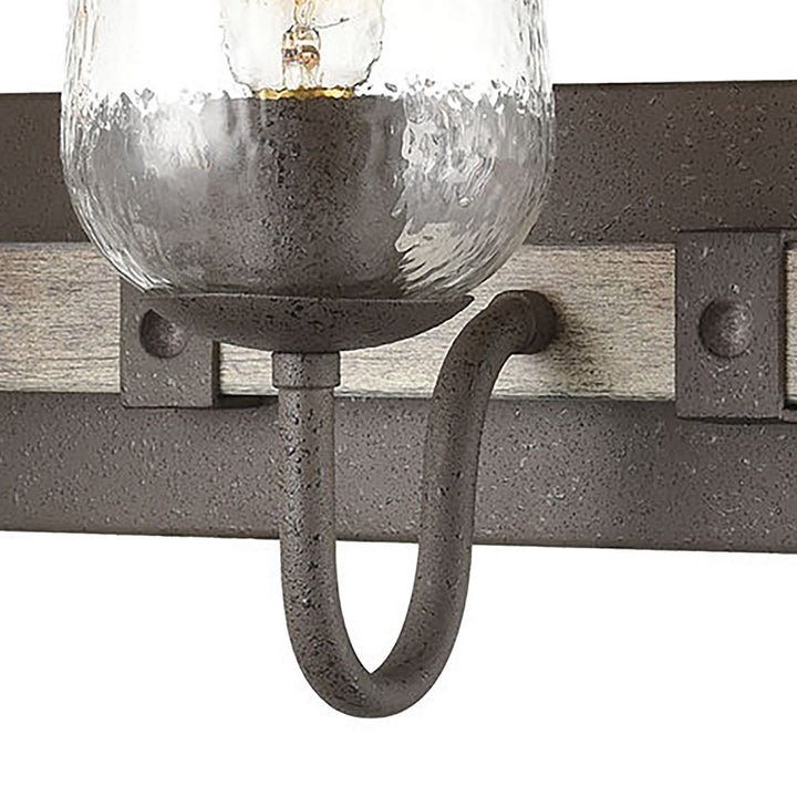 Elk Dillon 15373/4 Bath Vanity Light 30 in. wide - Vintage Rust