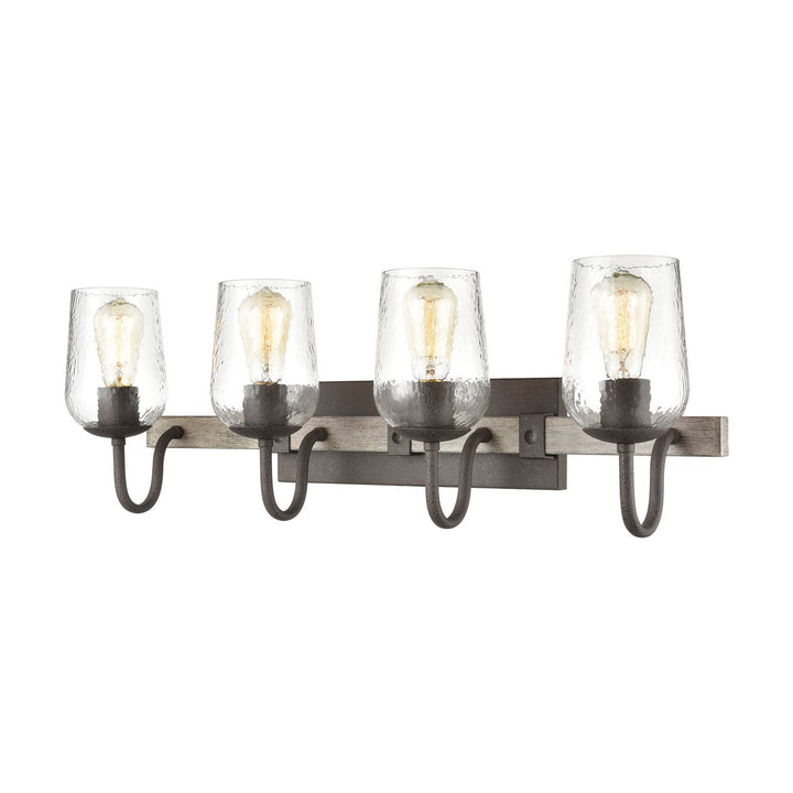 Elk Dillon 15373/4 Bath Vanity Light 30 in. wide - Vintage Rust
