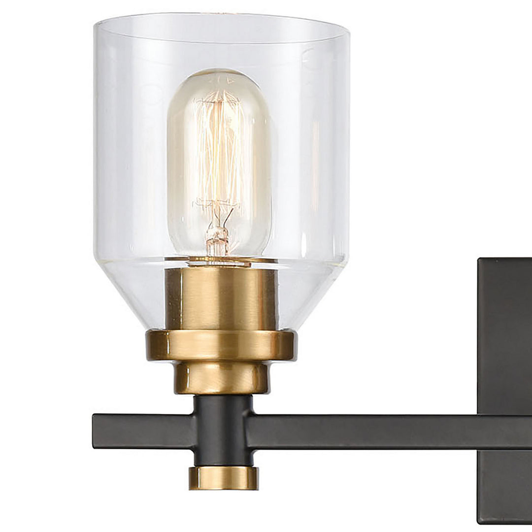 Elk Cambria 15402/3 Bath Vanity Light 20 in. wide - Matte Black