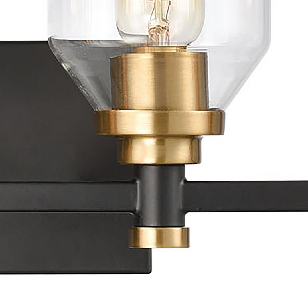 Elk Cambria 15403/4 Bath Vanity Light 28 in. wide - Matte Black